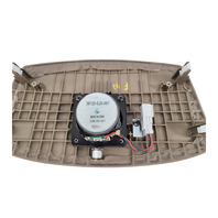 2005-2012 Acura RL Dash Center Digital Clock Screen Display Speaker Cream Ivory, 39120-SJA-A61, F047, OEM, 2005, 2006, 2007, 2008, 2009, 2010, 2011, 2012