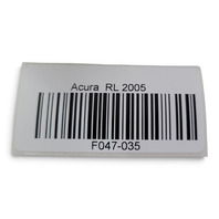 2005-2006 Acura RL Roof XM Radio Antenna White 39510-SJA-A01ZD, F047, OEM, 2005, 2006