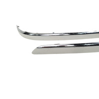2005-2008 Acura RL Front Bumper Molding Trim Spacer Pad Protector White Pearl Set, F047, OEM, 2005, 2006, 2007, 2008