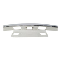 2005-2006 Acura RL Trunk License Plate Garnish Chrome 74890-SJA-A01ZF, F047, OEM, 2005, 2006