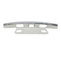 2005-2006 Acura RL Trunk License Plate Garnish Chrome 74890-SJA-A01ZF, F047, OEM, 2005, 2006
