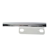 2005-2006 Acura RL Trunk License Plate Garnish Chrome 74890-SJA-A01ZF, F047, OEM, 2005, 2006