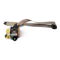 2005-2008 Acura RL Seat Belt Front Left Driver Side Cream Ivory, 04818-SJA-A02ZC, F047, OEM, 2005, 2006, 2007, 2008