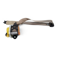 2005-2008 Acura RL Seat Belt Front Left Driver Side Cream Ivory, 04818-SJA-A02ZC, F047, OEM, 2005, 2006, 2007, 2008