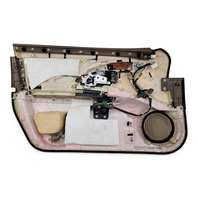 2005-2008 Acura RL Front Right/Passenger Door Panel Trim, Ivory 83501-SJA-A03ZF, F047, OEM, 2005, 2006, 2007, 2008