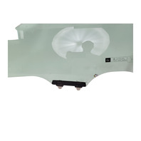 2005-2012 Acura RL Front Left Driver Movable Glass Window 73350-SJA-A02, F047, OEM, 2005, 2006, 2007, 2008, 2009, 2010, 2011, 2012