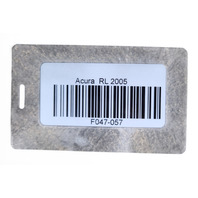 2005-2012 Acura RL Battery Tie Down Plate Setting Bracket, 31512-SS0-000, F047, OEM, 2005, 2006, 2007, 2008, 2009, 2010, 2011, 2012