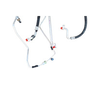 2005-2012 Acura RL A/C Air Conditioner Evaporator Hose Line Pipe Set(3) 80320-SJA-A01, F047, OEM, 2005, 2006, 2007, 2008, 2009, 2010, 2011, 2012