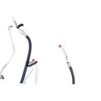 2005-2012 Acura RL A/C Air Conditioner Evaporator Hose Line Pipe Set(3) 80320-SJA-A01, F047, OEM, 2005, 2006, 2007, 2008, 2009, 2010, 2011, 2012