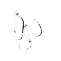 2005-2012 Acura RL A/C Air Conditioner Evaporator Hose Line Pipe Set(3) 80320-SJA-A01, F047, OEM, 2005, 2006, 2007, 2008, 2009, 2010, 2011, 2012