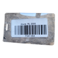 2005-2012 Acura RL Rear Control Arm Right Passenger Side Set, F047, OEM, 2005, 2006, 2007, 2008, 2009, 2010, 2011, 2012