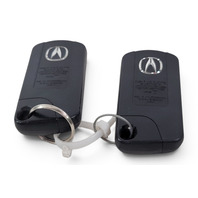 2005-2012 Acura RL Smart Key Entry Remote FOB Driver No1, No2 Set, 72147-SJA-A01, 72147-SJA-A11, F047, OEM, 2005, 2006, 2007, 2008, 2009, 2010, 2011, 2012