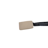 2005-2008 Acura RL Seat Belt Buckle, Front Left/Driver Side Cream Ivory, 04816-SJA-A01ZC, F047, OEM, 2005, 2006, 2007, 2008