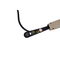 2005-2008 Acura RL Seat Belt Buckle, Front Left/Driver Side Cream Ivory, 04816-SJA-A01ZC, F047, OEM, 2005, 2006, 2007, 2008
