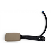2005-2008 Acura RL Seat Belt Buckle, Front Left/Driver Side Cream Ivory, 04816-SJA-A01ZC, F047, OEM, 2005, 2006, 2007, 2008