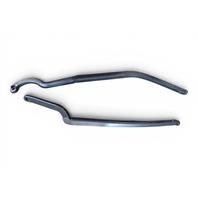 2005-2012 Acura RL Windshield Wiper Blade Arm Left/Right Set 76600-SJA-A01, F047, OEM, 2005, 2006, 2007, 2008, 2009, 2010, 2011, 2012