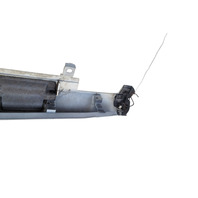 2005-2008 Acura RL Rocker Panel Molding Side Skirt Right/Passenger Side White, 71800-SJA-A01ZD, F047, OEM, 2005, 2006, 2007, 2008