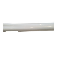 2005-2008 Acura RL Rocker Panel Molding Side Skirt Right/Passenger Side White, 71800-SJA-A01ZD, F047, OEM, 2005, 2006, 2007, 2008