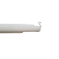 2005-2008 Acura RL Rocker Panel Molding Side Skirt Right/Passenger Side White, 71800-SJA-A01ZD, F047, OEM, 2005, 2006, 2007, 2008