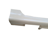 2005-2008 Acura RL Rocker Panel Molding Side Skirt Right/Passenger Side White, 71800-SJA-A01ZD, F047, OEM, 2005, 2006, 2007, 2008