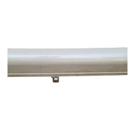 2005-2008 Acura RL Rocker Panel Molding Side Skirt Right/Passenger Side White, 71800-SJA-A01ZD, F047, OEM, 2005, 2006, 2007, 2008