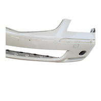 2005-2008 Acura RL Front Bumper Cover w/o Fog Light Lamps White, 04711-SJA-A90ZZ, F047, OEM, 2005, 2006, 2007, 2008