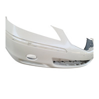 2005-2008 Acura RL Front Bumper Cover w/o Fog Light Lamps White, 04711-SJA-A90ZZ, F047, OEM, 2005, 2006, 2007, 2008