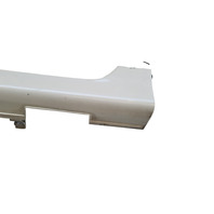 2005-2008 Acura RL Rocker Panel Molding Side Skirt Left/Drivers Side White, 71850-SJA-A01ZD, F047, OEM, 2005, 2006, 2007, 2008