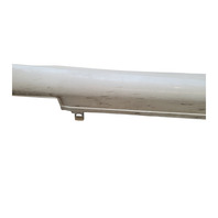2005-2008 Acura RL Rocker Panel Molding Side Skirt Left/Drivers Side White, 71850-SJA-A01ZD, F047, OEM, 2005, 2006, 2007, 2008