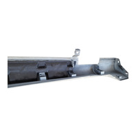 2005-2008 Acura RL Rocker Panel Molding Side Skirt Left/Drivers Side White, 71850-SJA-A01ZD, F047, OEM, 2005, 2006, 2007, 2008