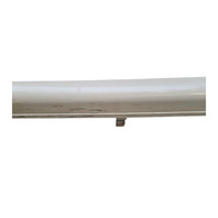 2005-2008 Acura RL Rocker Panel Molding Side Skirt Left/Drivers Side White, 71850-SJA-A01ZD, F047, OEM, 2005, 2006, 2007, 2008