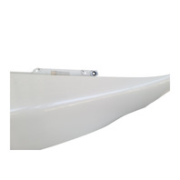 2005-2008 Acura RL Fender Assembly Left/Driver Side White, 60261-SJA-A90ZZ, F047, OEM, 2005, 2006, 2007, 2008