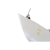 2005-2008 Acura RL Fender Assembly Left/Driver Side White, 60261-SJA-A90ZZ, F047, OEM, 2005, 2006, 2007, 2008