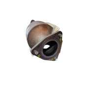 2005-2008 Acura RL Exhaust Manifold Lower Assembly, 18160-RJA-A00, F047, OEM, 2005, 2006, 2007, 2008