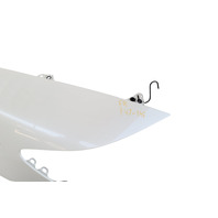2005-2008 Acura RL Fender Assembly Right Passenger Side White, 60211-SJA-A90ZZ, F047, OEM, 2005, 2006, 2007, 2008