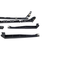 2005-2008 Acura RL Rear Bumper Bracket Retainer Spacer Left/Right Set(6) 71594-SJA-003, F047, OEM, 2005, 2006, 2007, 2008