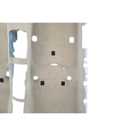 2005-2008 Acura RL Complete Full Floor Carpet Rug Mat Cream Ivory, 83301-SJA-A01ZC, F047, OEM, 2005, 2006, 2007, 2008