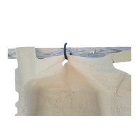 2005-2008 Acura RL Complete Full Floor Carpet Rug Mat Cream Ivory, 83301-SJA-A01ZC, F047, OEM, 2005, 2006, 2007, 2008