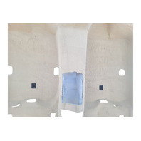 2005-2008 Acura RL Complete Full Floor Carpet Rug Mat Cream Ivory, 83301-SJA-A01ZC, F047, OEM, 2005, 2006, 2007, 2008