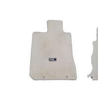2005-2008 Acura RL Interior Carpet 4 Piece Floor Mat Set Cream Ivory, 83600-SJA-A01ZC, F047, OEM, 2005, 2006, 2007, 2008