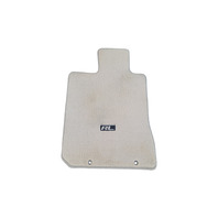 2005-2008 Acura RL Interior Carpet 4 Piece Floor Mat Set Cream Ivory, 83600-SJA-A01ZC, F047, OEM, 2005, 2006, 2007, 2008