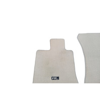 2005-2008 Acura RL Interior Carpet 4 Piece Floor Mat Set Cream Ivory, 83600-SJA-A01ZC, F047, OEM, 2005, 2006, 2007, 2008