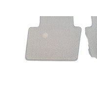 2005-2008 Acura RL Interior Carpet 4 Piece Floor Mat Set Cream Ivory, 83600-SJA-A01ZC, F047, OEM, 2005, 2006, 2007, 2008