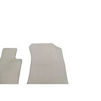 2005-2008 Acura RL Interior Carpet 4 Piece Floor Mat Set Cream Ivory, 83600-SJA-A01ZC, F047, OEM, 2005, 2006, 2007, 2008