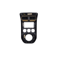 2007-2008 Honda Element SC Center Dash AC Vent Panel Radio Bezel 77252-SCV-A03ZB, F048, OEM, 2007, 2008