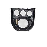2007-2008 Honda Element SC Center Dash AC Vent Panel Radio Bezel 77252-SCV-A03ZB, F048, OEM, 2007, 2008