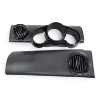 2007-2010 Honda Element Instrument Speedometer Bezel Panel Trim Set(2), 77105-SCV-A01ZD, F048, OEM, 2007, 2008, 2009, 2010