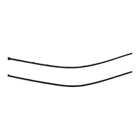 2003-2011 Honda Element Lower Tailgate Trunk Cable Support Set 74910-SCV-A01, F048, OEM, 2003, 2004, 2005, 2006, 2007, 2008, 2009, 2010, 2011
