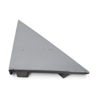 2006-2011 Honda Element Front Pillar Corner Garnish Silver Metallic, Right Side 75490-SCV-A00ZP, F048, OEM, 2006, 2007, 2008, 2009, 2010, 2011
