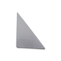 2006-2011 Honda Element Front Pillar Corner Garnish Silver Metallic, Right Side 75490-SCV-A00ZP, F048, OEM, 2006, 2007, 2008, 2009, 2010, 2011